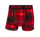 Christmas Tartan - Kids Boxer Shorts