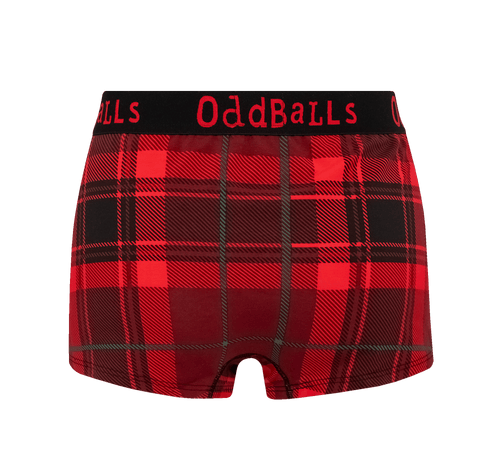 Christmas Tartan - Ladies Boxers