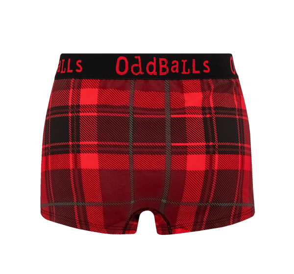 Christmas Tartan - Ladies Boxers