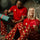 Christmas Puddings - Women's Long Pyjamas Set (T-Shirt & Trousers)