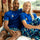 Penguins - Men's Long Pyjamas Set (T-Shirt & Trousers)