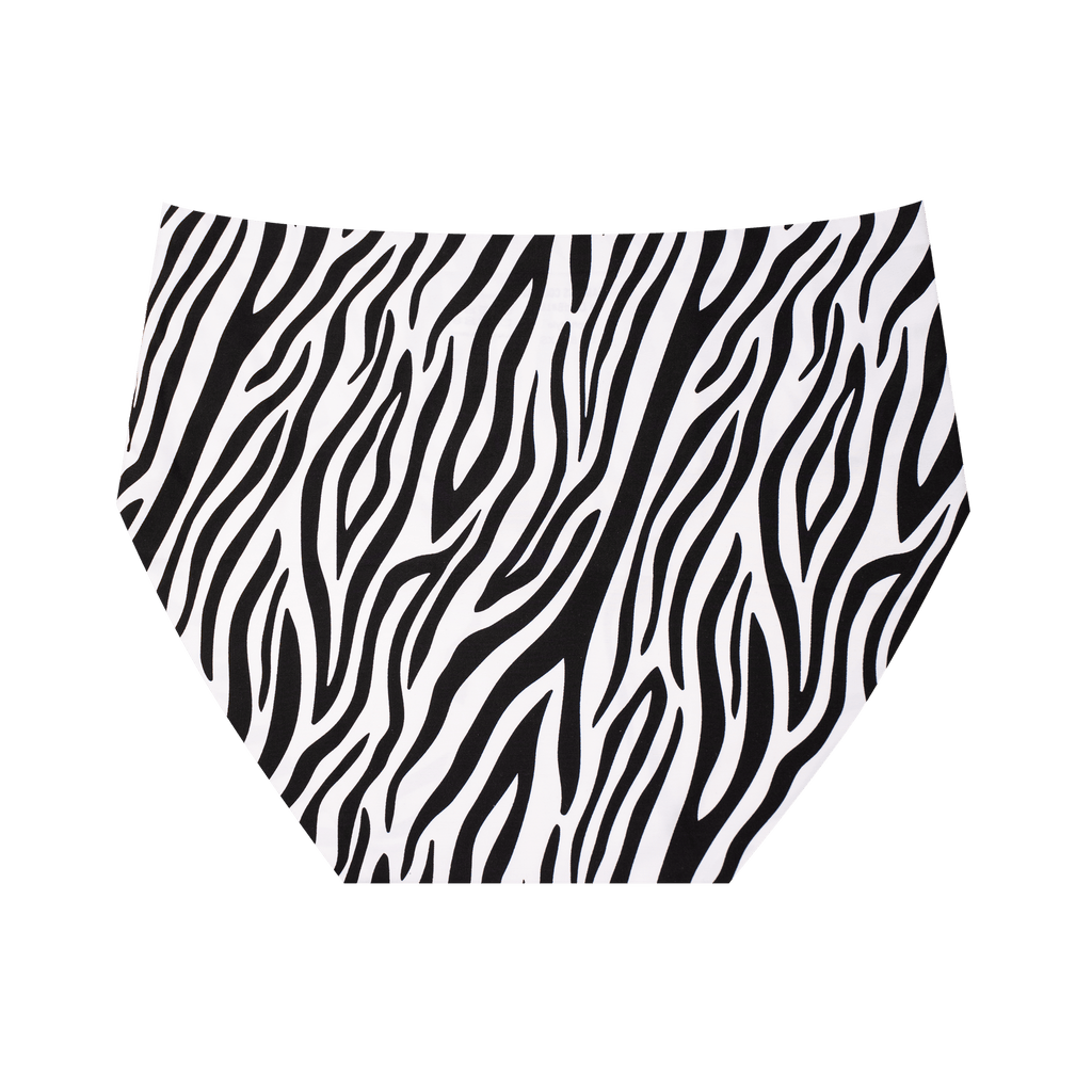 Zebra Crossing Seamless Full Briefs