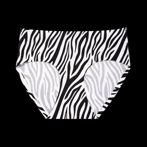 Zebra Crossing - Seamless Full Briefs