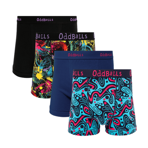 Hot off the Press Bundle - Mens Boxer Shorts 4 Pack