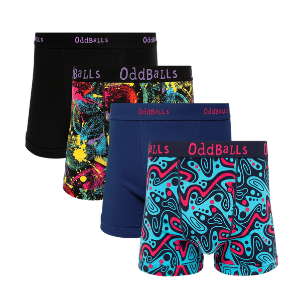 Hot off the Press Bundle - Mens Boxer Shorts 4 Pack