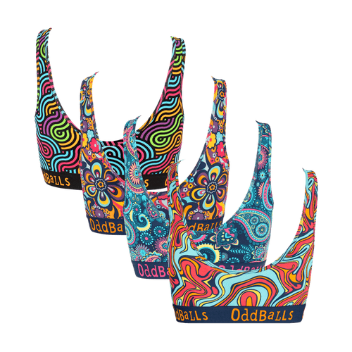 Frosty Bras Bundle - Ladies Bralette 4 Pack Bundle