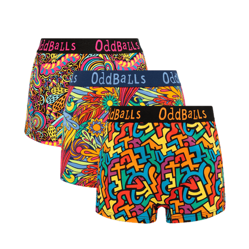Sun Chaser Bundle - Ladies Boxer Shorts 3 Pack