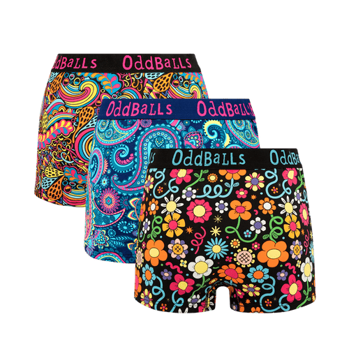 Winter Wonders Bundle - Ladies Boxer Shorts 3 Pack Bundle