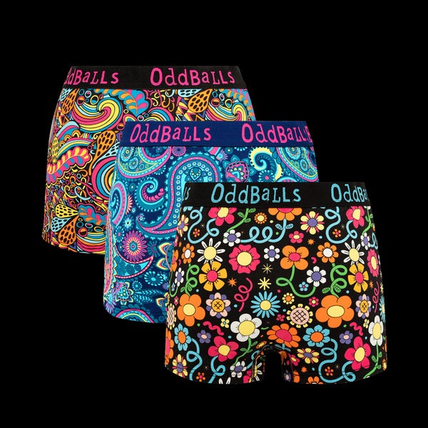 Boxing Bundle - Ladies Boxer Shorts 3 Pack Bundle