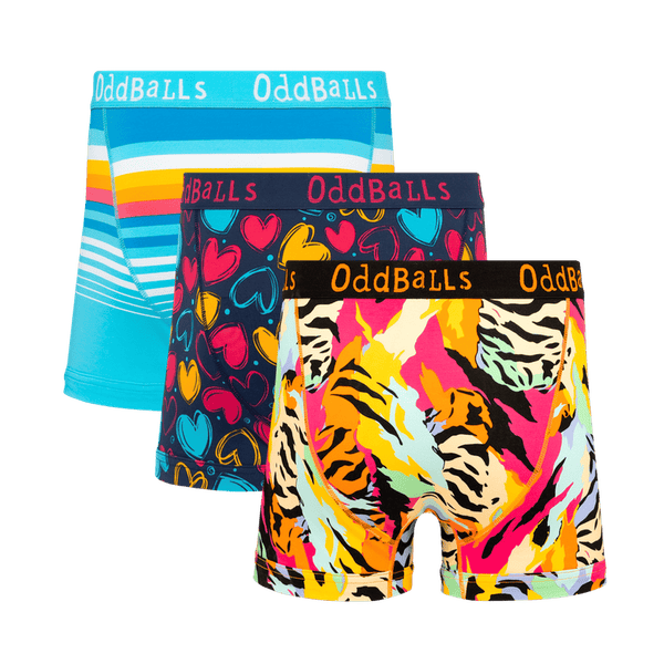 Ice Breaker Bundle - Mens Boxer Shorts 3 Pack