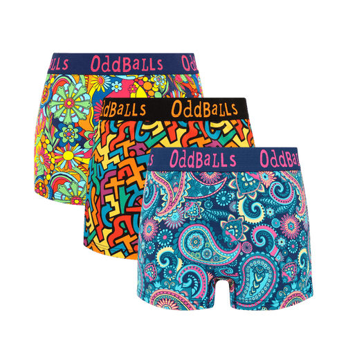 Sunbeam Bundle - Ladies Boxer Shorts 3 Pack