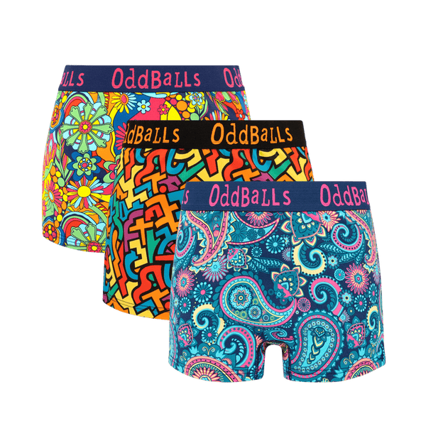 Sunbeam Bundle - Ladies Boxer Shorts 3 Pack