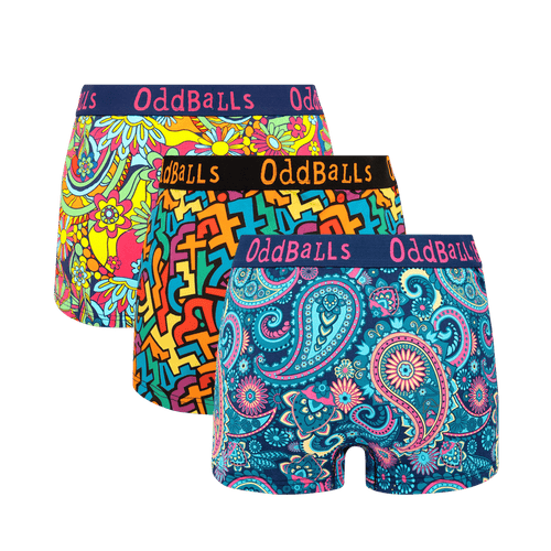 Sunbeam Bundle - Ladies Boxer Shorts 3 Pack