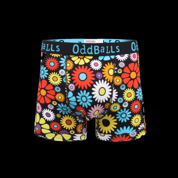 Austin Flowers - Mens Cotton Boxer Shorts