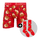 Christmas Puddings Bundle - Mens Bamboo Boxer Shorts & Matching Socks