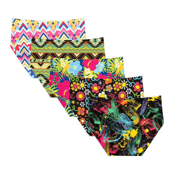 Barely There Bundle - Ladies Seamless Full Briefs 3 Pack Bundle