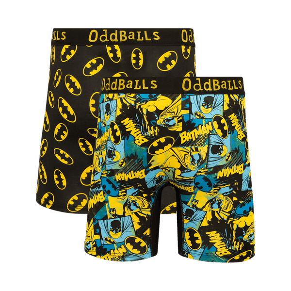 Batman Bundle - Mens Bamboo Boxer Shorts 2 Pack