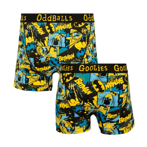 Batman Gotham Father's Day Bundle - Dad & Lad Boxer Shorts Bundle