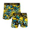 Batman Gotham Father's Day Bundle - Dad & Lad Boxer Shorts Bundle