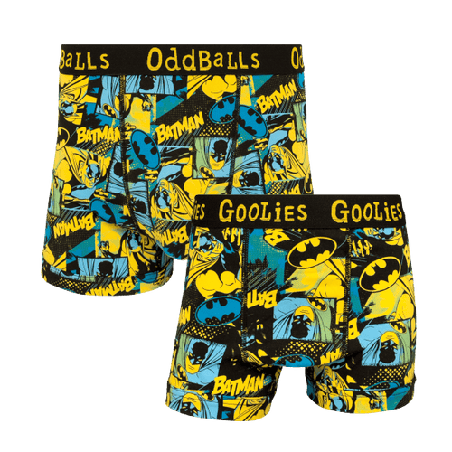 Batman Gotham Father's Day Bundle - Dad & Lad Boxer Shorts Bundle
