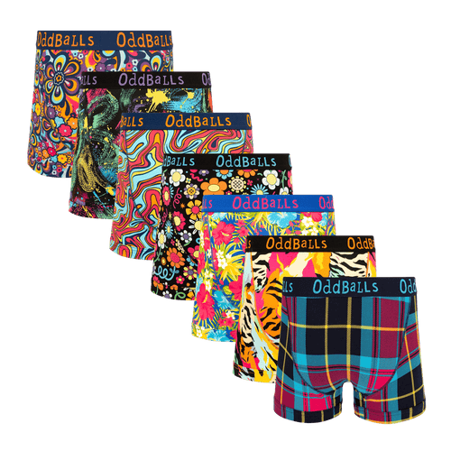 Best of Winter Sale Bundle - Mens Boxer Shorts 7 Pack