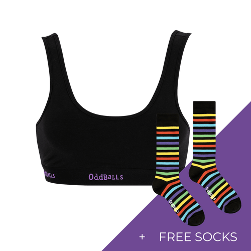 Women's Plain Bralette Subscription - 3 Month Prepaid (Free Socks + Free Delivery!)