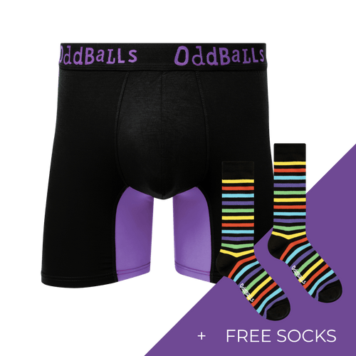 Men's Plain Bamboo Boxer Shorts Subscription - Monthly (Free Socks + Free Delivery!)
