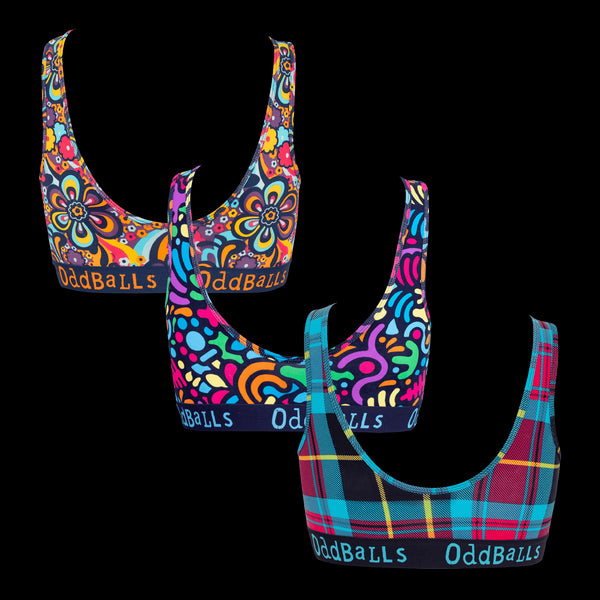 Christmas Magic Bundle - Ladies Bralette 3 Pack