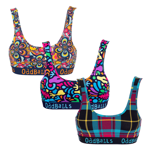 Christmas Magic Bundle - Ladies Bralette 3 Pack