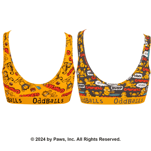 Garfield Bundle - Ladies Bralette 2 Pack Bundle