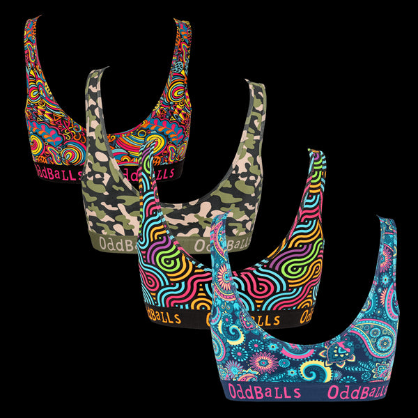 New Favourites Bundle - Ladies Bralette 4 Pack Bundle