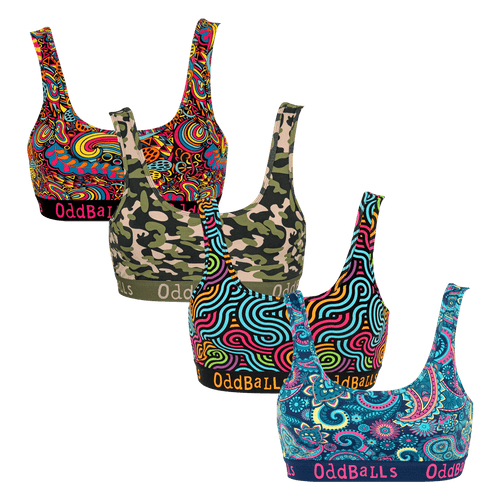 New Favourites Bundle - Ladies Bralette 4 Pack Bundle