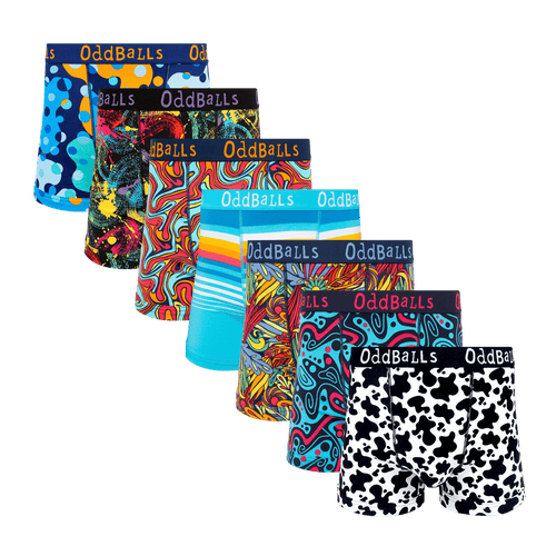 Brighter Days Bundle - Mens Boxer Shorts 7 Pack