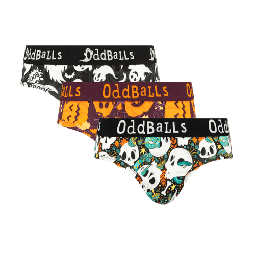 Halloween Bundle - Ladies Cotton Briefs 3 Pack