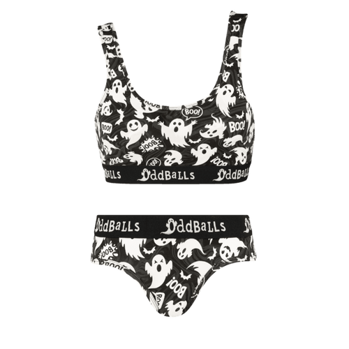 Ghosts Bundle - Womens Bralette & Briefs Matching Set