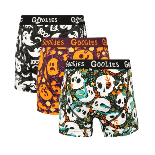 Halloween Bundle - Kids Cotton Boxer Shorts 3 Pack
