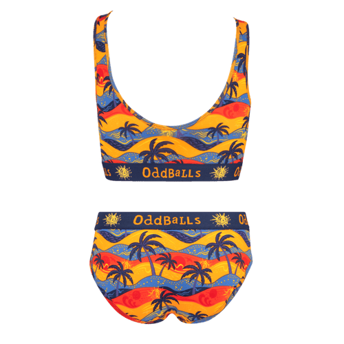 Oasis Bundle - Womens Bralette & Briefs Matching Set