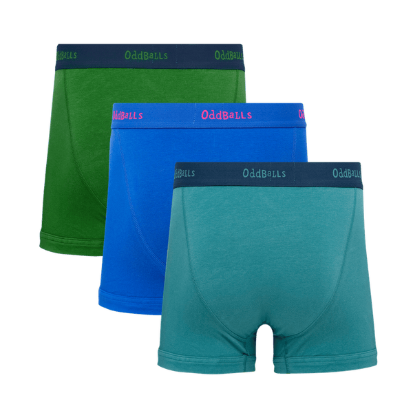 Canny Classics Bundle - Mens Cotton Boxer Shorts 3 Pack