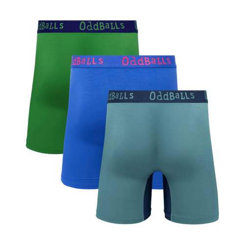 Canny Classics Bundle - Mens Bamboo Boxer Shorts 3 Pack