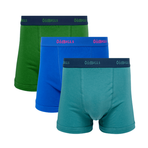 Canny Classics Bundle - Mens Cotton Boxer Shorts 3 Pack