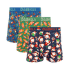 Christmas Joy Bundle - Mens Boxer Shorts 3 Pack