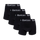 Classic Black Bundle - Kids Boxer Shorts 4 Pack Bundle
