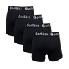 Classic Black Bundle - Kids Boxer Shorts 4 Pack Bundle