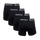 Classic Black Bundle - Kids Boxer Shorts 4 Pack Bundle