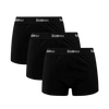 Classic Black Bundle - Ladies Boxer Shorts 3 Pack