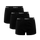 Classic Black Bundle - Ladies Boxer Shorts 3 Pack