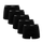 Classic Black Bundle - Ladies Boxer Shorts 5 Pack Bundle