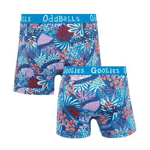 Coral - Dad & Lad Boxer Shorts Bundle