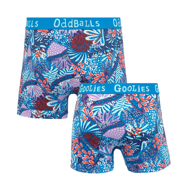 Coral - Dad & Lad Boxer Shorts Bundle