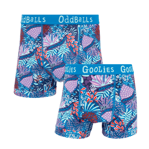 Coral - Dad & Lad Boxer Shorts Bundle